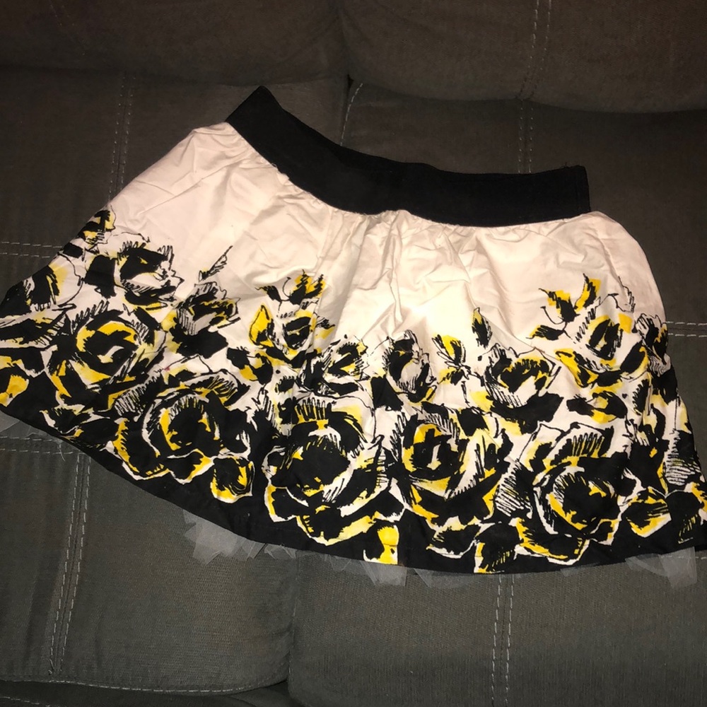 Vibrant Floral Skirt